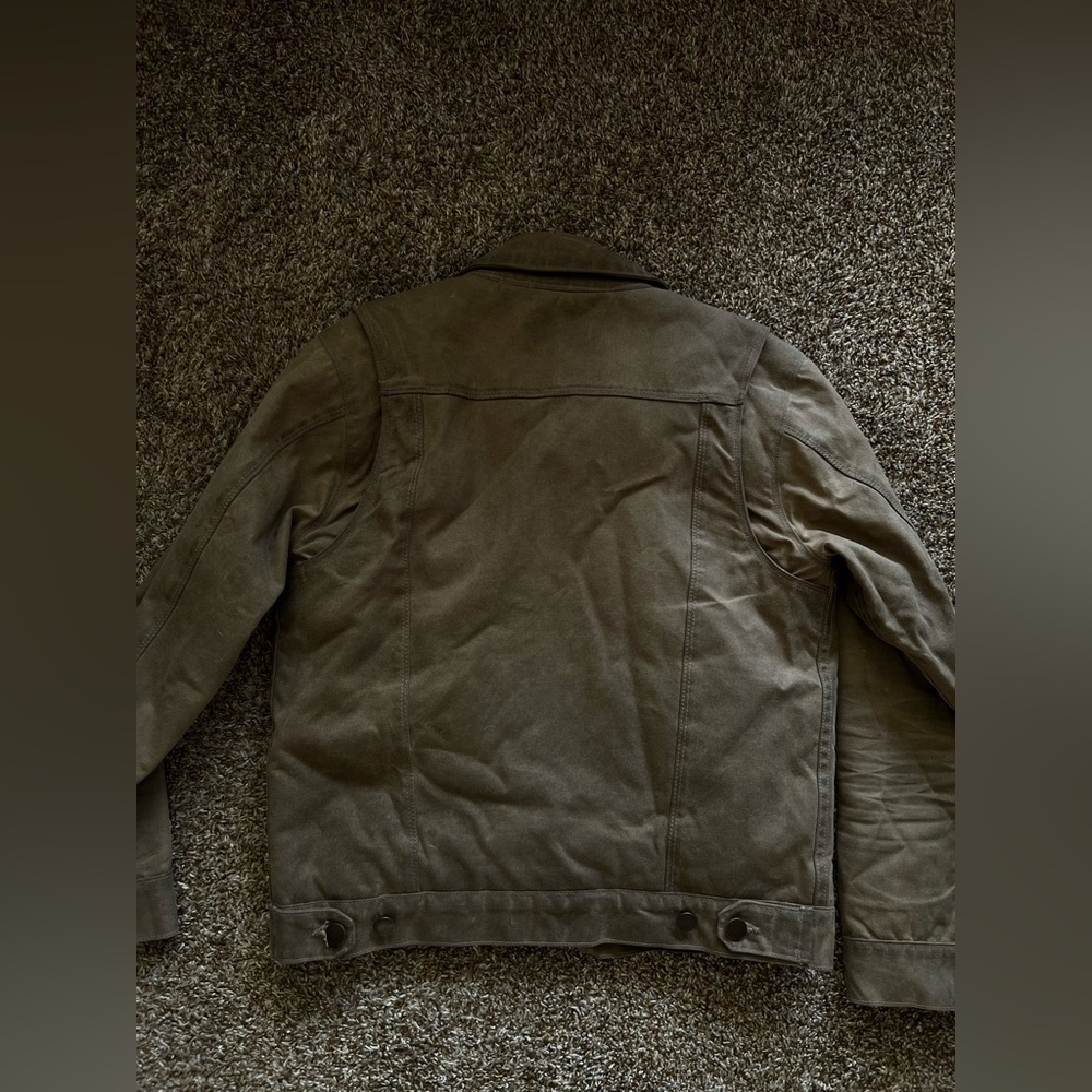 Freenote Cloth San Juan Capistrano Riders jacket waxed canvas tobacco Men Small - Picture 12 of 14